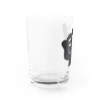 mugsのHang Loose !! (black) Water Glass :left