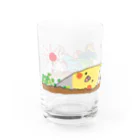 オグチヨーコの大きな大きなオカメ Water Glass :left