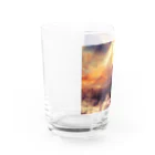 月花愛葉(*Mana*)  イラストレーター  イラスト アートの天使ちゃん＊ Water Glass :left