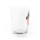 パグ PUG ぱぐ  OHMAI GALLERYのパグ-ぱぐ-PUG-パーグー グッズ Water Glass :left