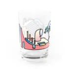 つねになにかを売る店のやさしいへびのいえ Water Glass :left