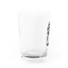 かめつるの牛乳パック【透過】 Water Glass :left