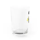 おさつの流れ星 Water Glass :left