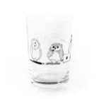 デザインオフィスOWLSのキラキラOWLSグラス Water Glass :left