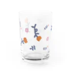 今野志保 ・ Shiho Konnoのお花パターン1 Water Glass :left