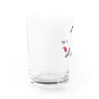 しまのなかまfromIRIOMOTEのしまのなかまスピンオフ『トリース』 （増量）文字が IRIOMOTEのみ Water Glass :left