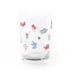 イラストレーター おおでゆかこのForest Water Glass :left