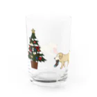 efrinmanのクリスマス グラス左面