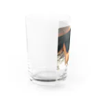 o_omeganeo_oの焦げパン Water Glass :left