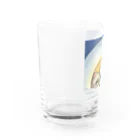 まめまま（フェレット）のフェレットかまくら雪 Water Glass :left