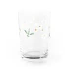 しまのなかまfromIRIOMOTEの西表島の白い花（11種） Water Glass :left