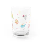 あいアート  パステルのaiartオリジナルグラス Water Glass :left