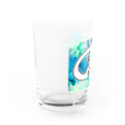 みおげのダイナそーグラス //宇宙旅行すーぱーざうるすちゃん Water Glass :left