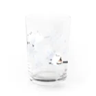 楓工房 ＊suzuri店＊の雪の妖精 Water Glass :left