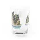 古書　天牛書店の江戸時代の盆栽＜鉢山図絵＞ Water Glass :left