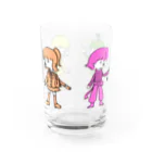 中野なかるてぃんのダジャレ ガールズ Water Glass :left