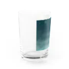 blueHawaiiの雪の夜 グラス左面