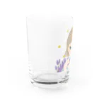 岩本しょうこのラベンダー Water Glass :left