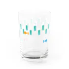 月山のみずをおよぐ Water Glass :left