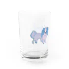 hitomiのblue dogs Water Glass :left