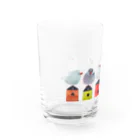 tomocoの文鳥の家族 Water Glass :left