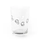 みずしままゆこのぴょんぴょんうさちゃん(ぺっとのうさ) Water Glass :left