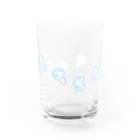 みずしままゆこのぴょんぴょんうさちゃん（ぺっとのうさ） Water Glass :left