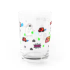 えんちょ店のちょびたけ ギヤラクシー グラス Water Glass :left