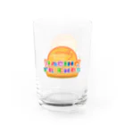 くりぷ豚 (くりぷとん) 公式のくりぷ豚 レーシングフレンズ ロゴ Water Glass :left