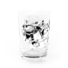 cameliaのおはなとねずみ Water Glass :left