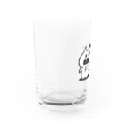 ROOSTER-POOLS/RUNのバイキンおばけとネコ Water Glass :left