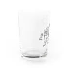 東海道中膝栗毛のゆび刑事とはなのようせい Water Glass :left