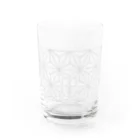 kumakuma112mの麻の葉 ＊ 和柄グラス Water Glass :left