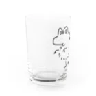 東海道中膝栗毛のきょうりゅうみたいないきもの Water Glass :left