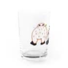 1zoo3のねずみたちの おしり Water Glass :left