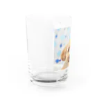 Titaniaのわんこ Water Glass :left