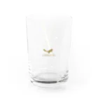 kissa polaris｜喫茶ポラリスのなんでもクリームソーダグラス_yellow Water Glass :left