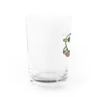 ゴロ画伯におまかせ！のワピピ！ Water Glass :left