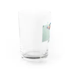 マイクスタンドの"マイキー"のマイクスタンドのマイキー　《風船》 Water Glass :left