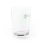 よもぎのショップの結晶と星　2 Water Glass :left