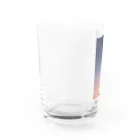 shihhoの夕方の空 Water Glass :left