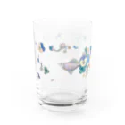 つくも舎の花熱帯魚 Water Glass :left