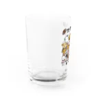 麦畑のワンTEAM Water Glass :left