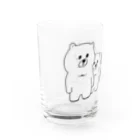 SELECTSHOP MTIのむっくま、4ひき。 Water Glass :left