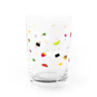 のちかNo-ticca公式オリジナルグッズのいっぱい食べる Water Glass :left