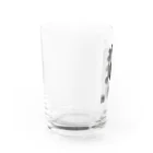 未野のグッズ屋さんのうずまきの大群 Water Glass :left