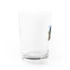 投資家スケーター a.k.a 誰も討たずに下剋上🏕のオバケじゃないよ、スケボーだよ グラス Water Glass :left