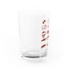 麦畑のスイーツ大好き Water Glass :left