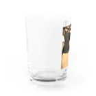 ThanKsの"飲み干して" Water Glass :left