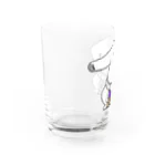 サトウノリコ*の白熊山（雲竜型） Water Glass :left